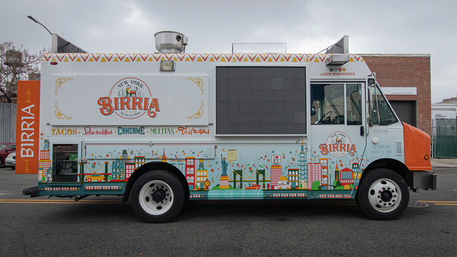 New York Birria Branding & Food Truck Design