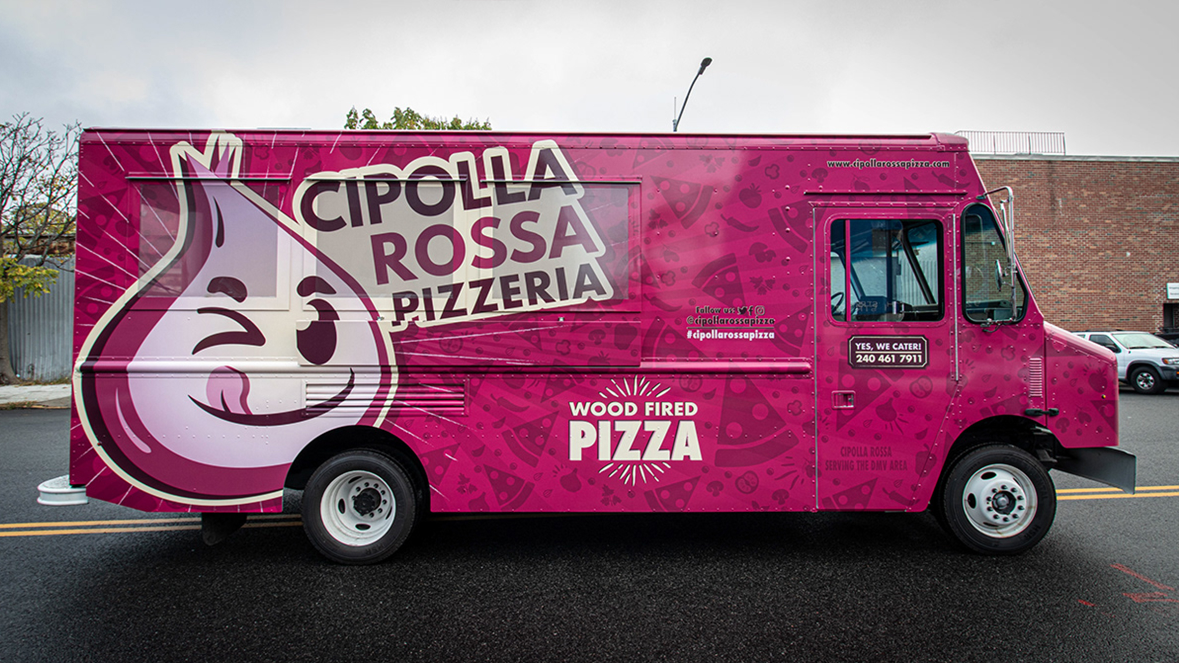 Cipolla Rossa Pizzeria Branding & Food Truck Design