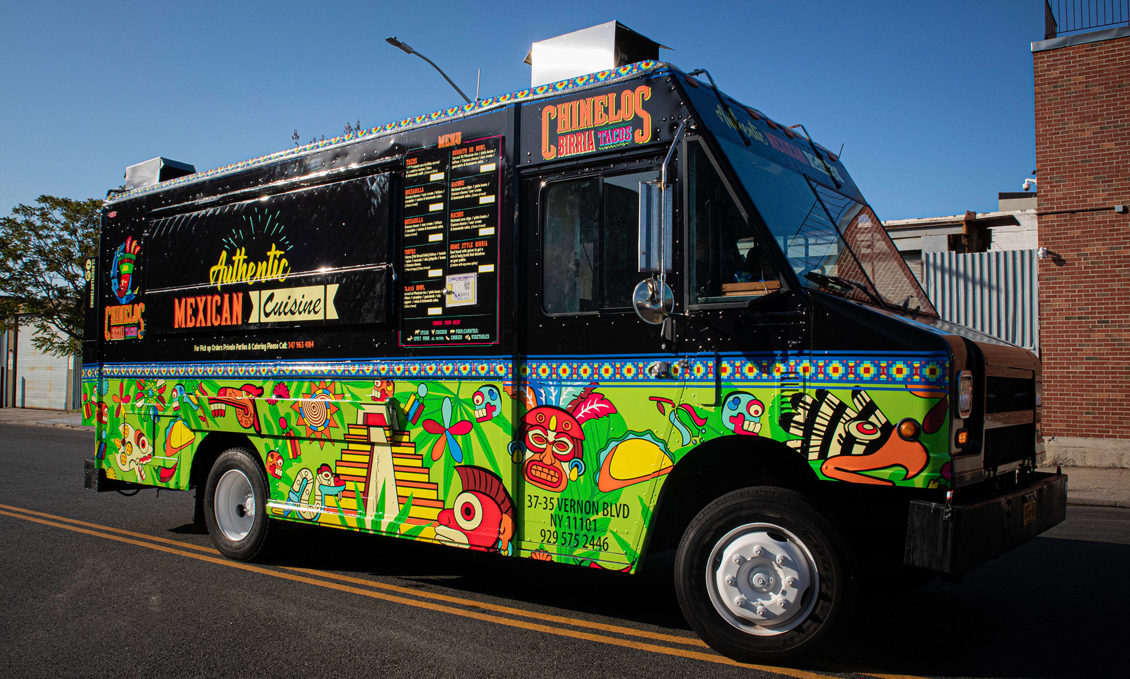 Chinelos Birria Tacos Branding & Food Truck Design