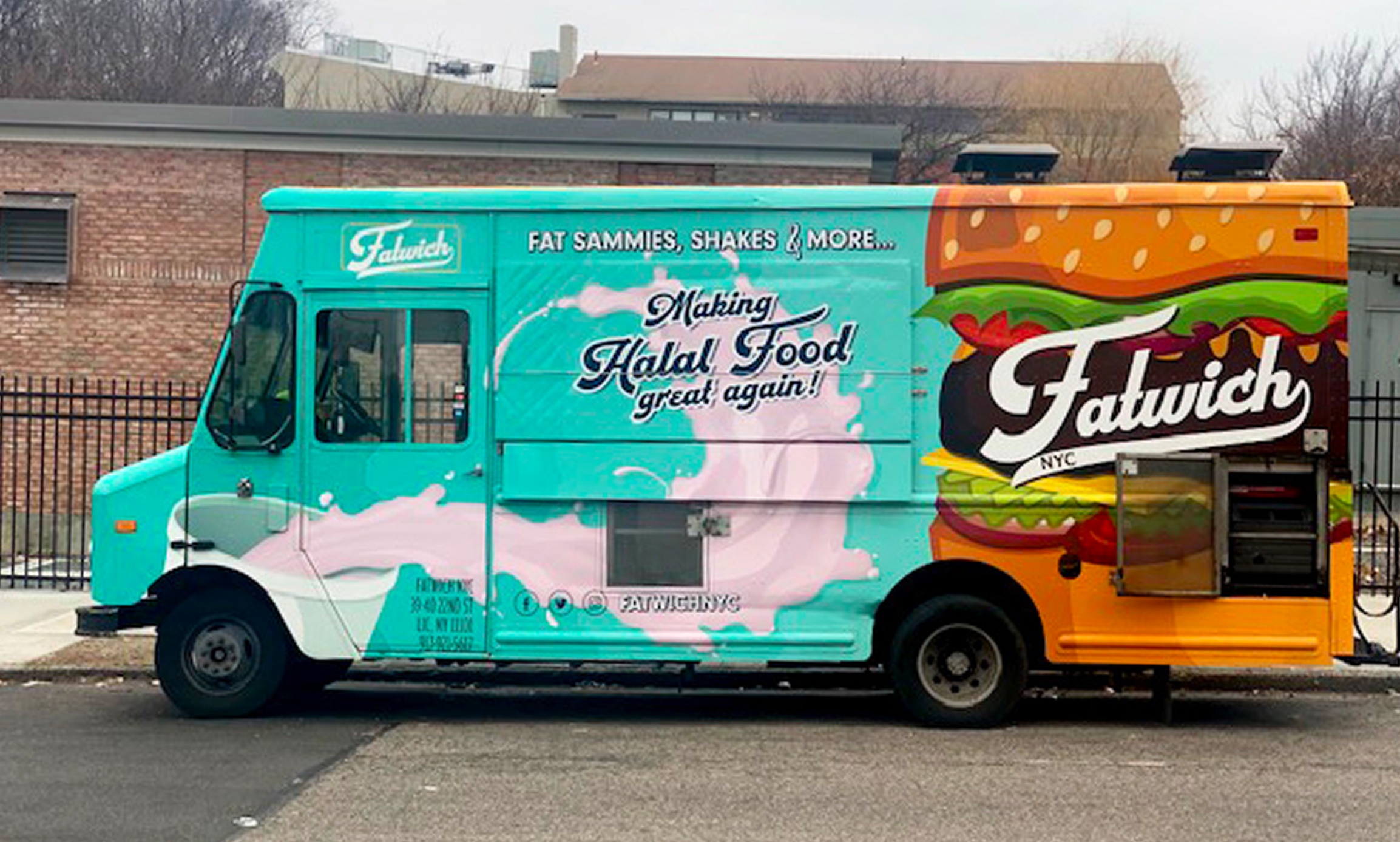 FATWICH NYC Branding & Food Truck Design