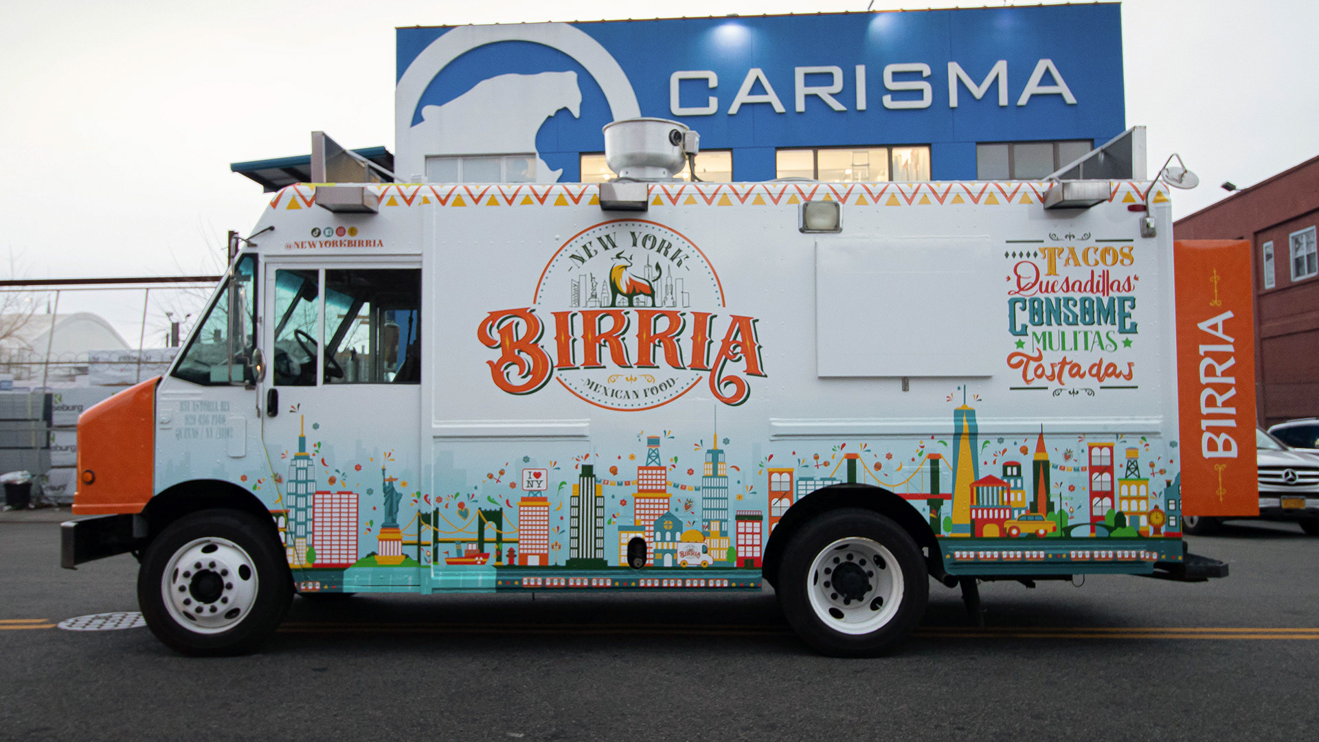 New York Birria Branding & Food Truck Design