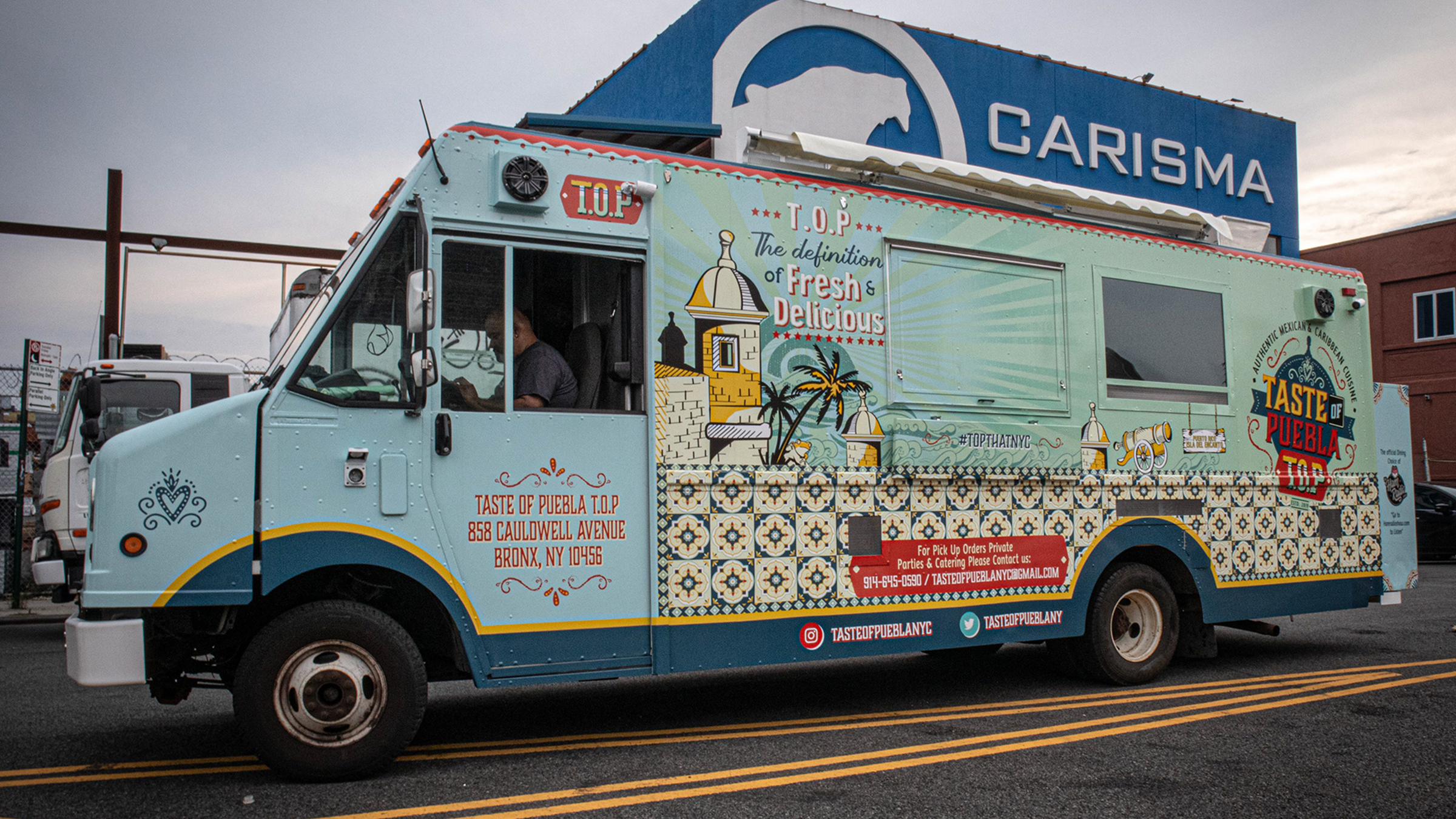 Taste Of Puebla Branding & Food Truck Design