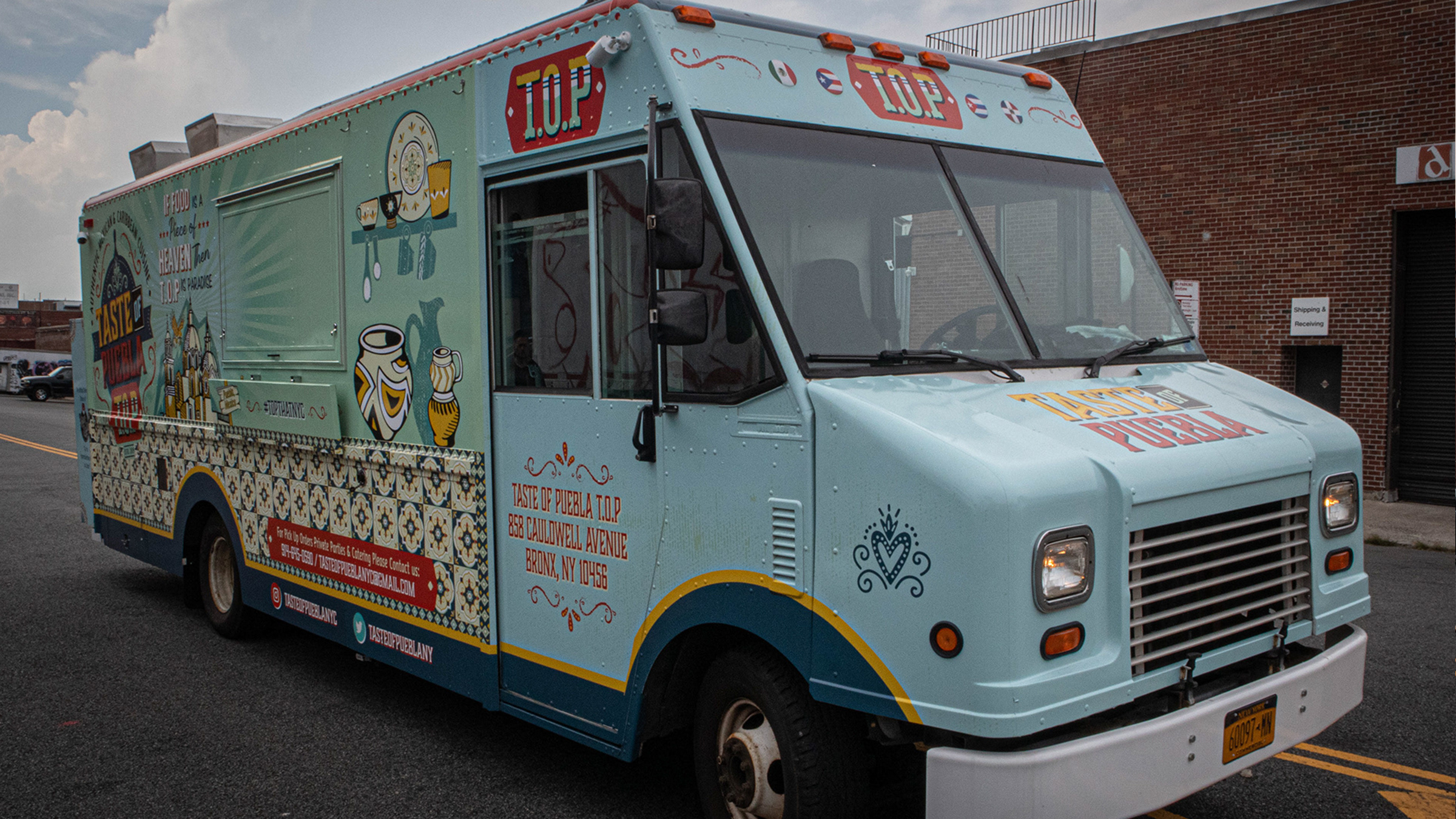 Taste Of Puebla Branding & Food Truck Design