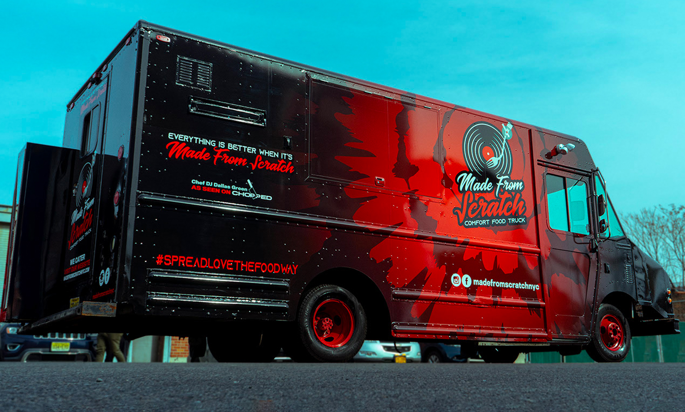 Made From Scratch Branding & Food Truck Design