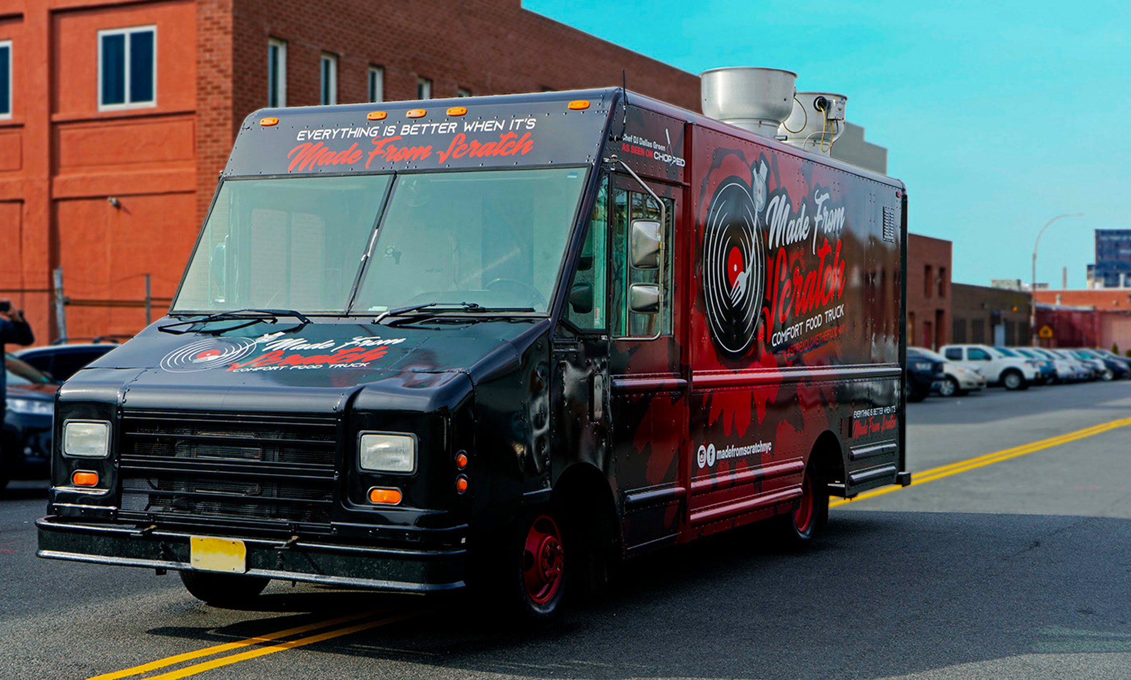 Made From Scratch Branding & Food Truck Design