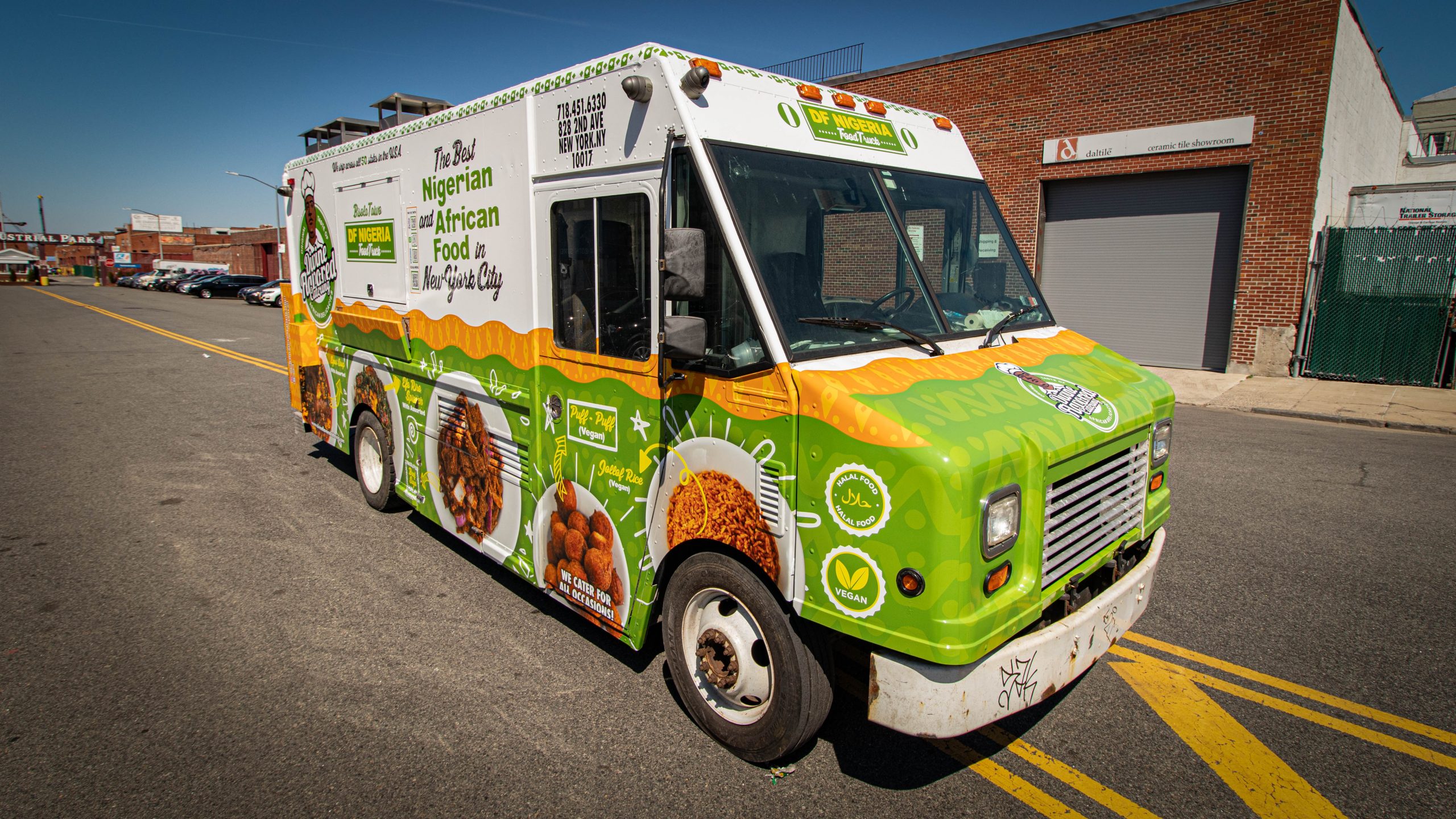 Divine Flavored Catering Food Truck Branding