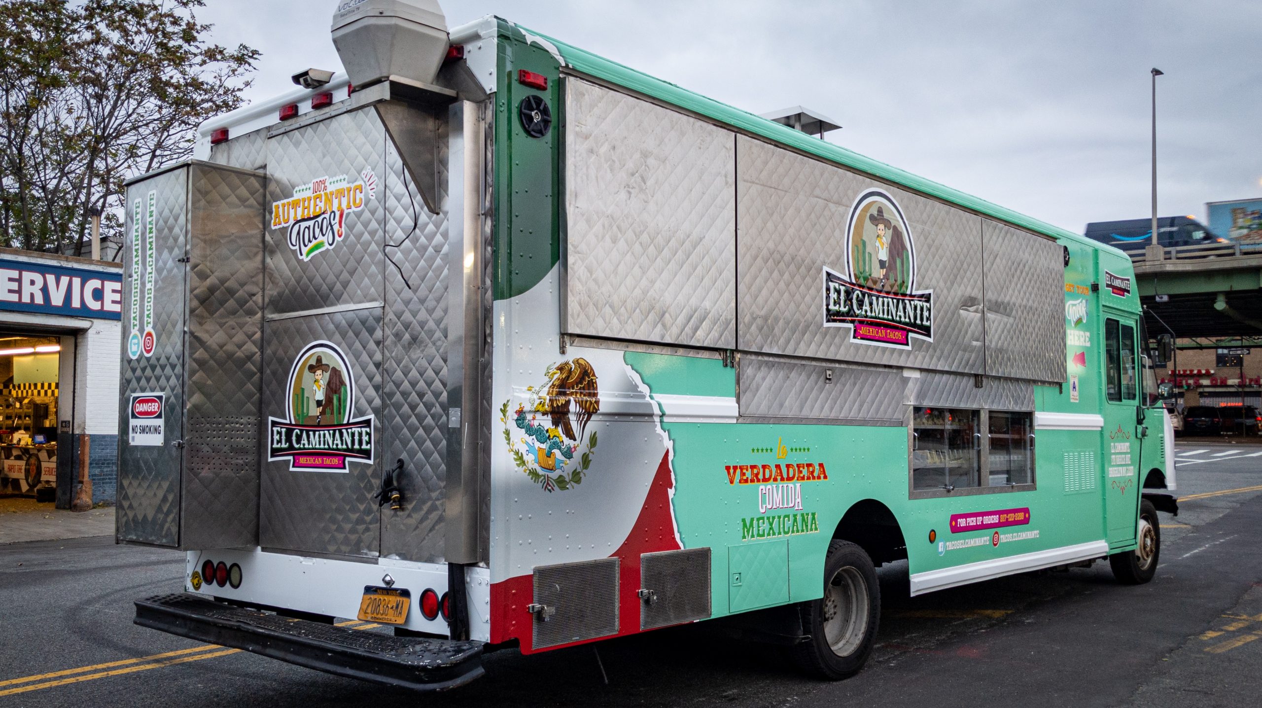El Caminante Tacos Branding & Food Truck Design