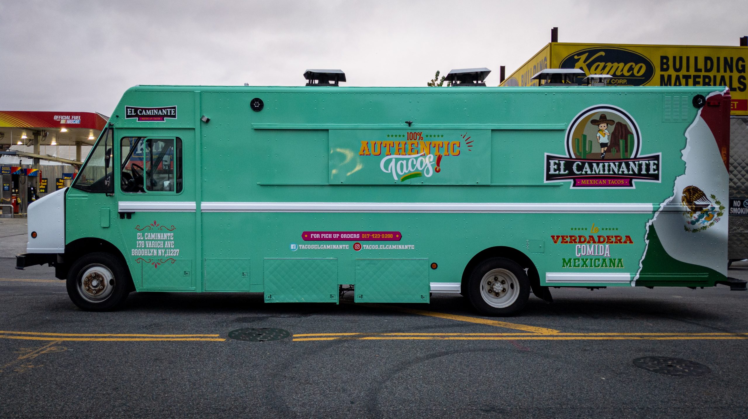 El Caminante Tacos Branding & Food Truck Design