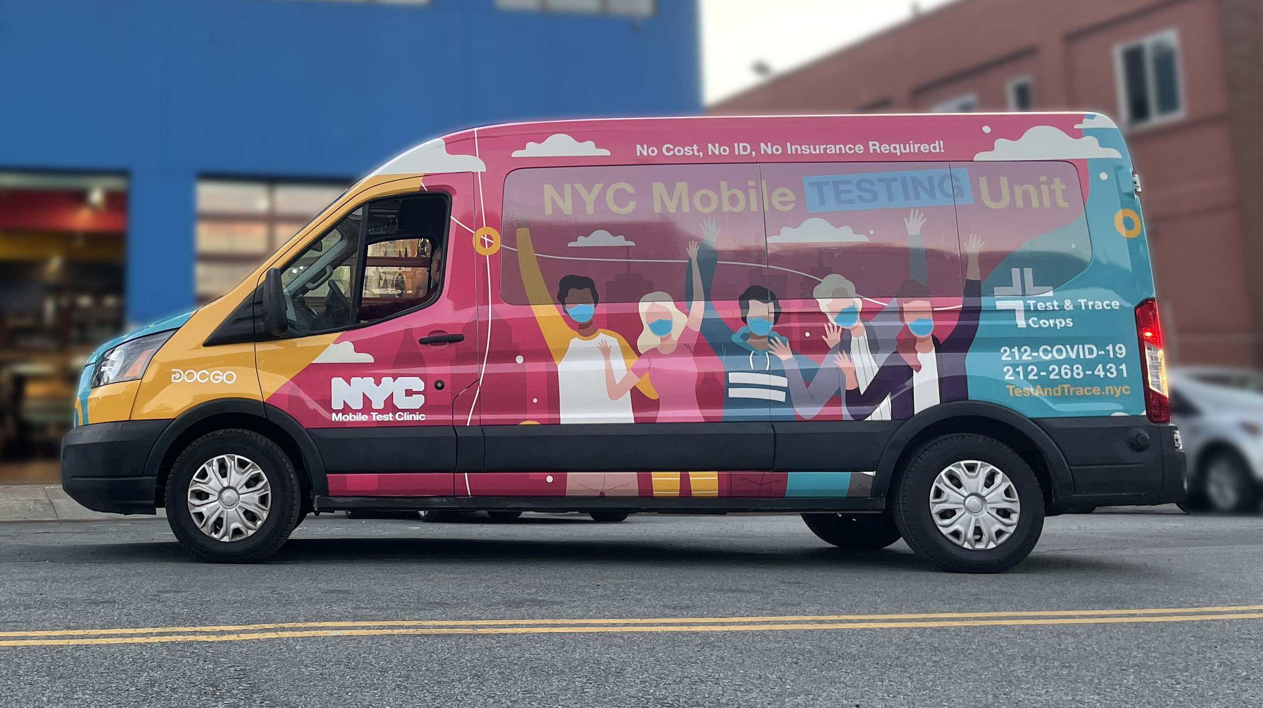NYC Mobile Testing Shuttles