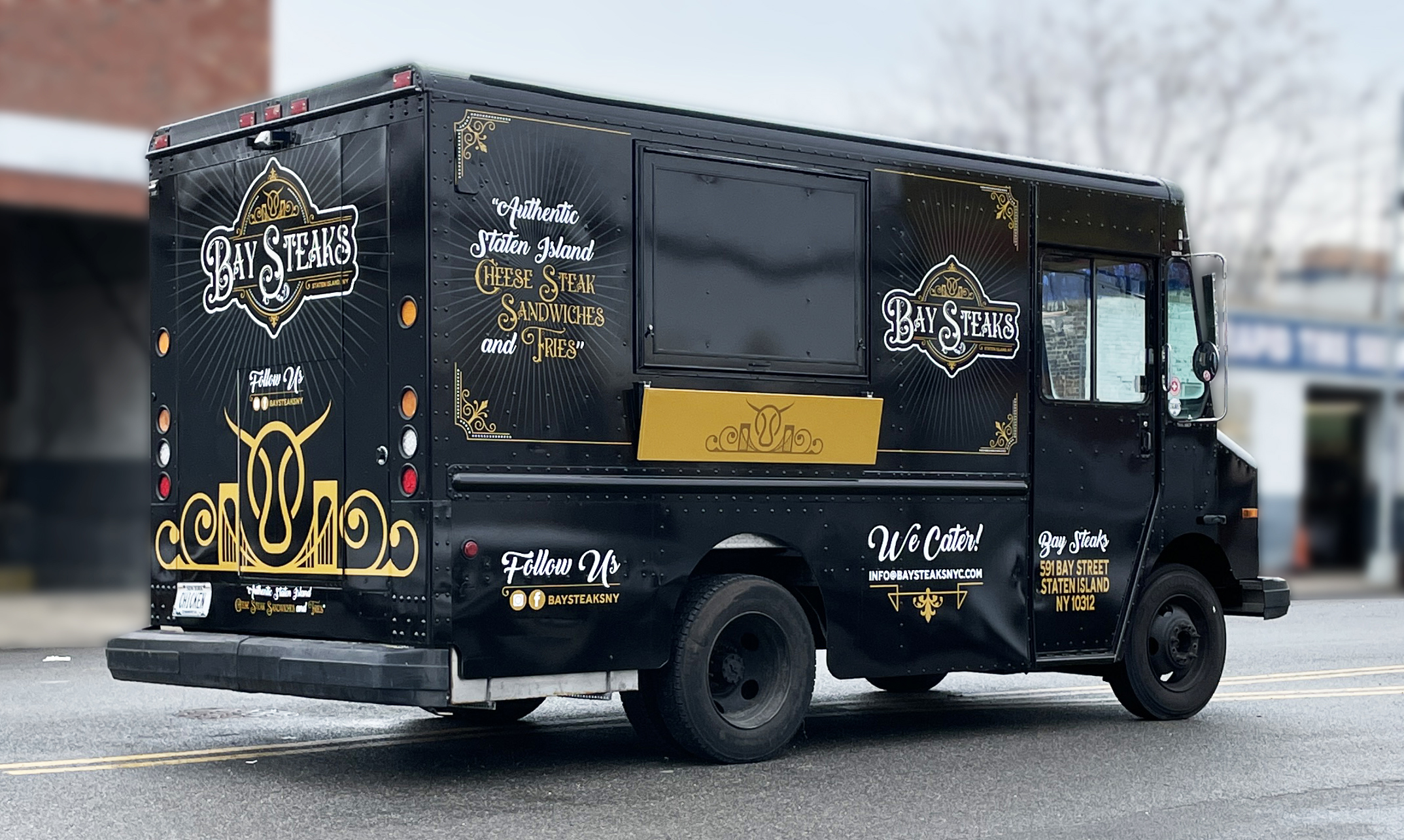 Bay Steaks Branding