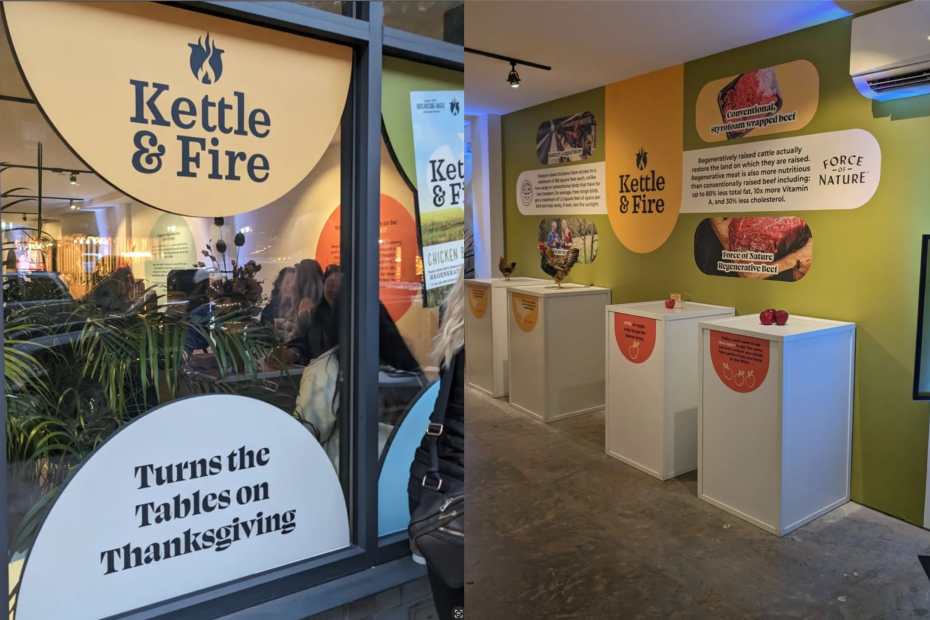 Kettle & Fire Pop-Up Soho NYC