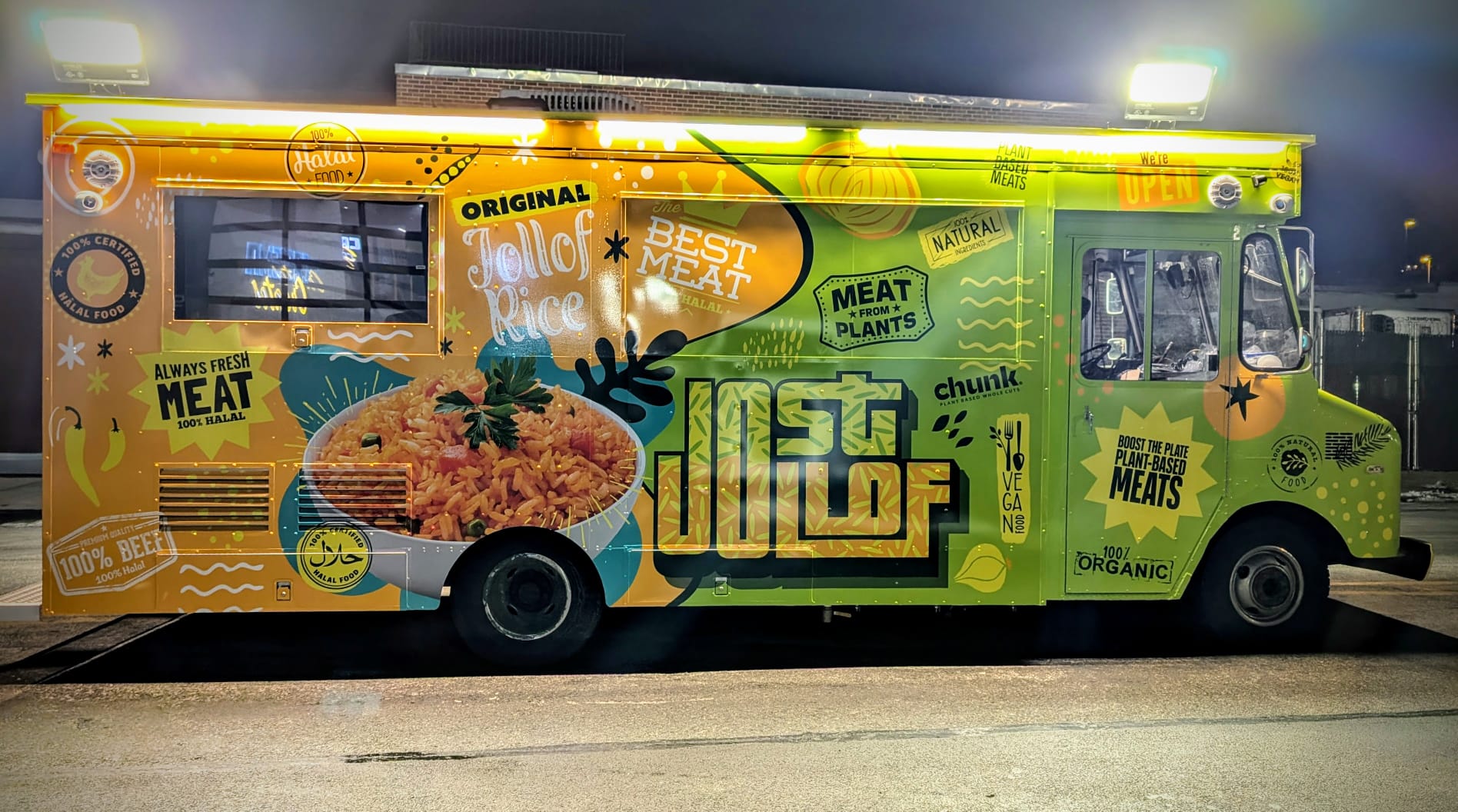 Jost Jollof Branding